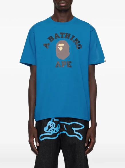 Футболка с круглым вырезом BATHING APE® College
