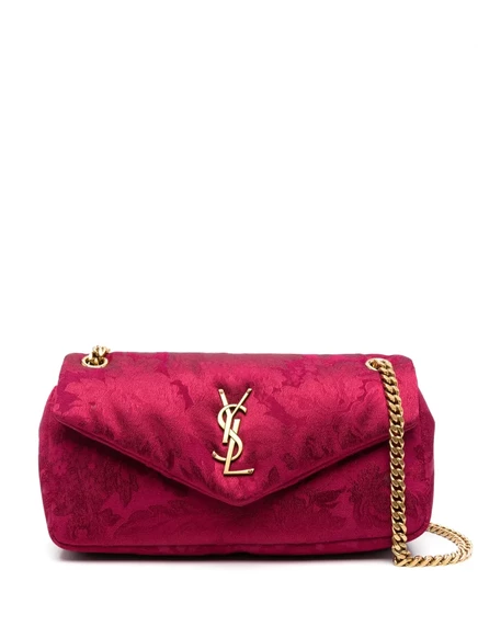 Маленькая сумка Calypso через плечо от Saint Laurent pink