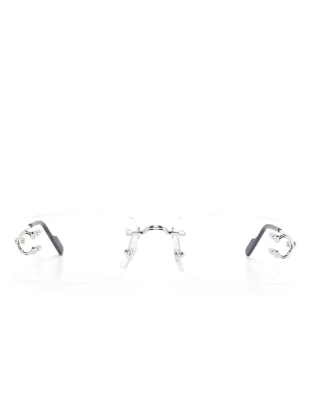 Очки Cartier C de Cartier, серебристые
