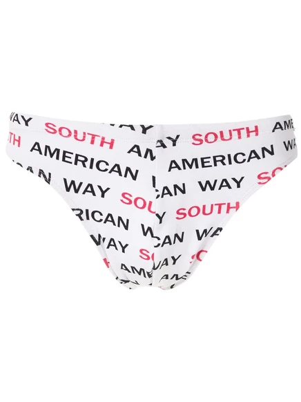 Мужские плавки Amir Slama South American Way, белые