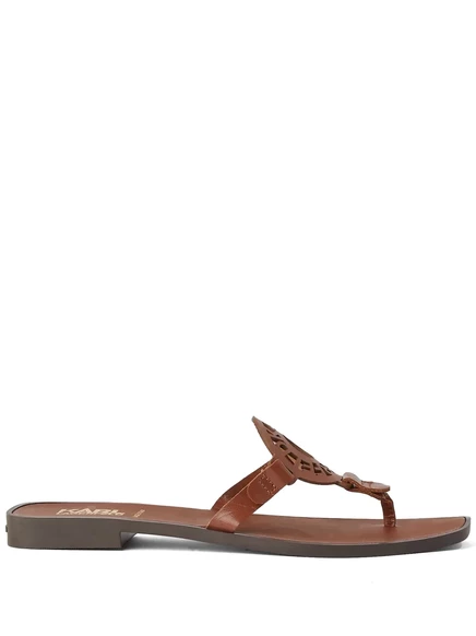 Кожаные босоножки Karl Lagerfeld Skoot II brown