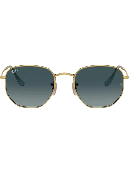 Унисекс-очки Ray-Ban Hexagonal, золотистые