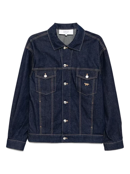 Куртка дальнобойщика Maison Kitsuné blue