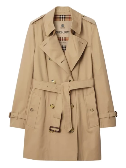 Женский двубортный тренч Burberry, медовый