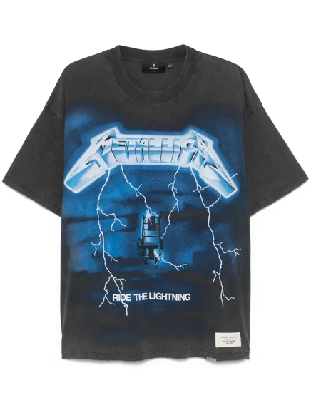 Футболка Represent x Metallica Ride The Lightning grey