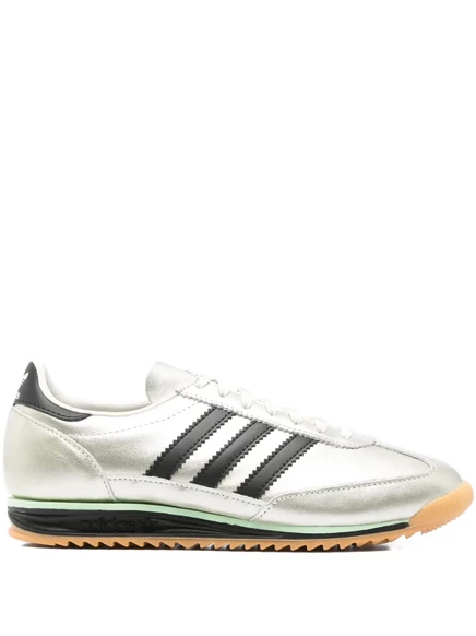 кроссовки adidas SL 72 OG из металлизированной кожи в три полосы silver