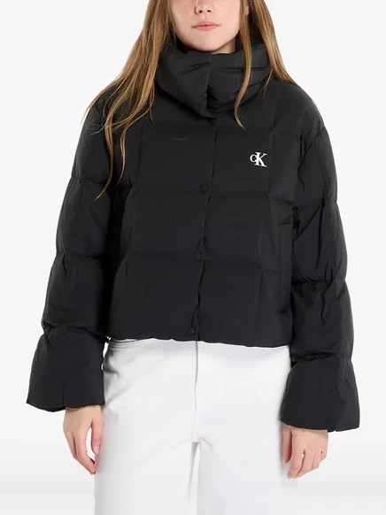 Женский короткий пуховик Calvin Klein, черный