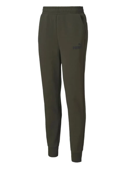 Мужские спортивные брюки Puma Essential Logo, зеленые
