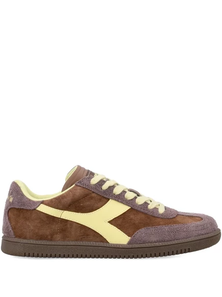 Замшевые кроссовки Diadora  brown