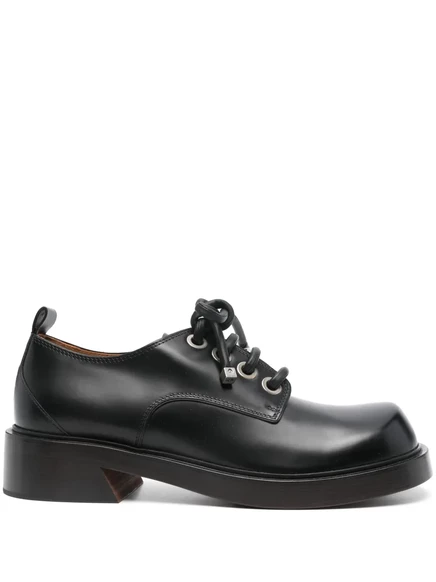 Туфли-дерби на шнуровке от Alexander McQueen black