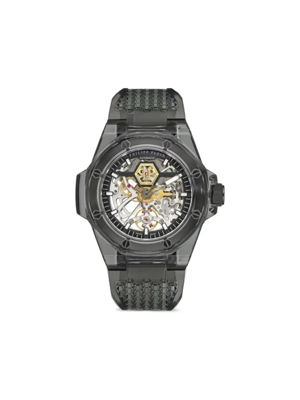 Мужские часы Philipp Plein King Phantom, 46 мм, серебристые