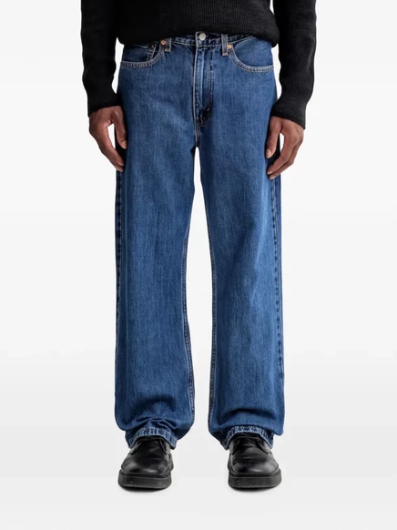 Мужские джинсы Levi's 565 прямого кроя, синие