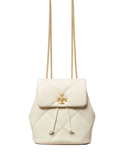Женский стеганый рюкзак Tory Burch Kira, белый