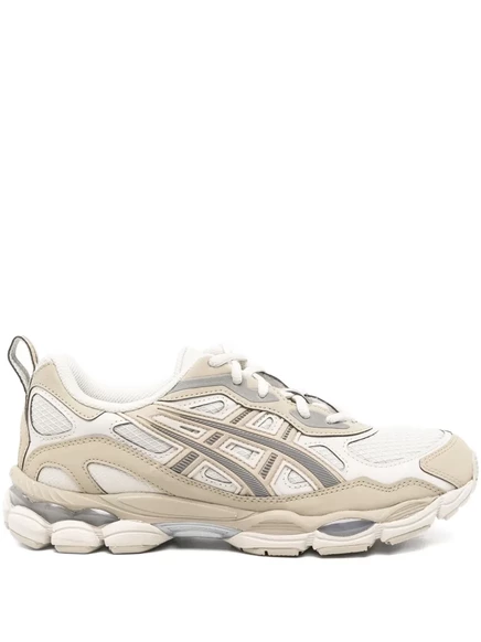 Кроссовки Asics панельные, светло-серые