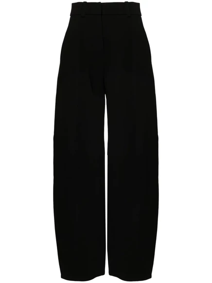 Женские брюки Jacquemus широкие, черные