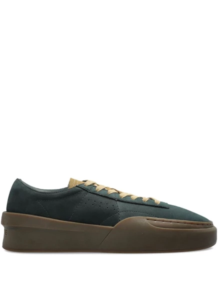 Кожаные кроссовки Lacoste Aura green