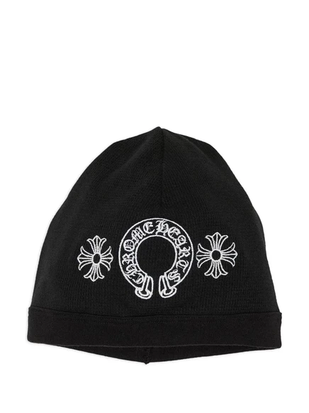 Мужская шапка-бини Chrome Hearts с подковой