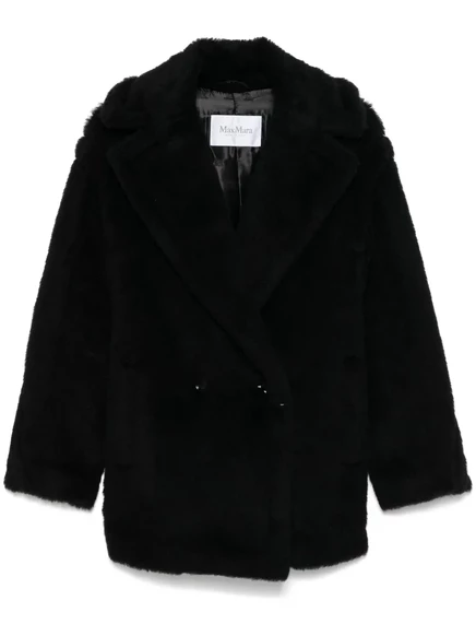 Женское пальто Max Mara Fuxia двубортное, черное