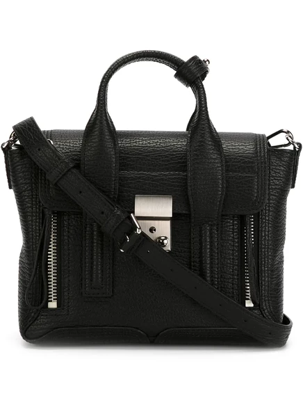 Женская сумка 3.1 Phillip Lim Pashli мини-сэтчел кожаная, черная