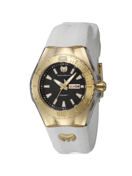 Часы TechnoMarine Cruise Monogram 36,5 мм, черные