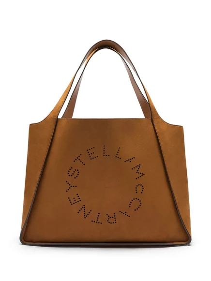 Женская сумка-тоут Stella McCartney The Logo, карамельная