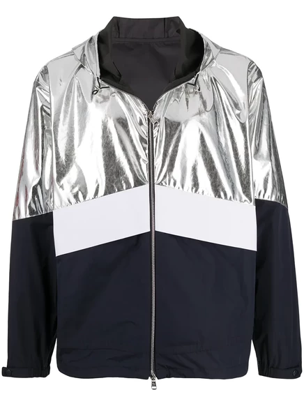 Куртка с капюшоном Moncler Quinic silver