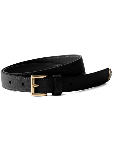 Женский ремень Prada Saffiano, черный