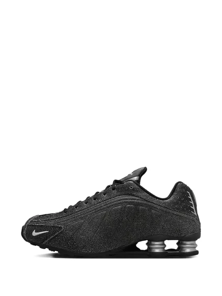 Унисекс кроссовки Nike Shox R4 на шнуровке, черные