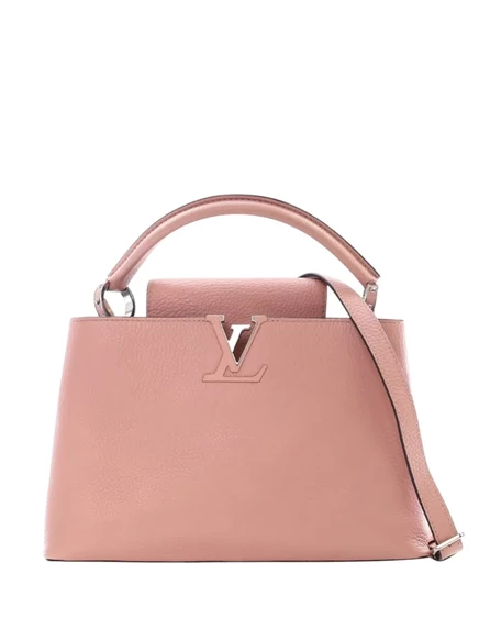 Ранец Taurillon Capucines PM, бывший в употреблении у Louis Vuitton 2010-2025 pink