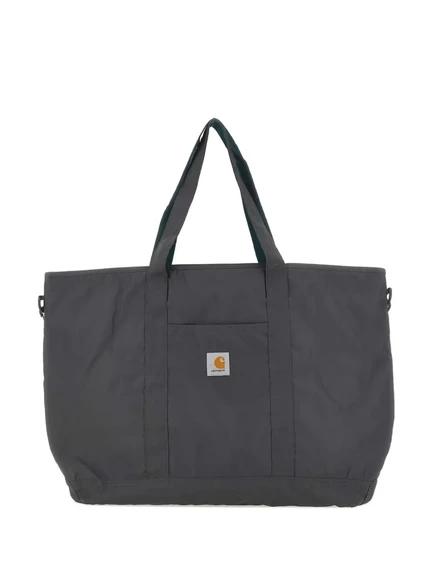 Сумка-тоут Carhartt WIP с логотип‑нашивкой, черная