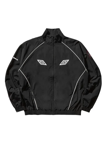 Унисекс спортивная куртка Umbro Eyes с окантовкой, черная