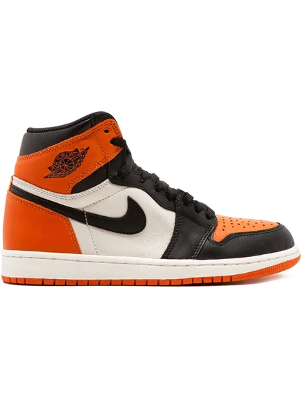 Кроссовки Jordan Shattered Backboard, черно-оранжево-белые