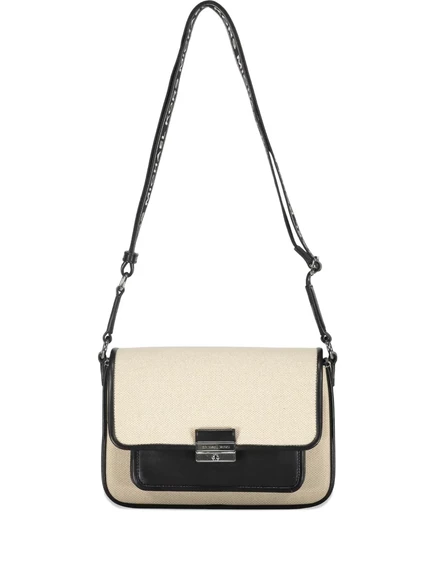 Сумка через плечо Michael Kors Bradshaw с клапаном и карманом через плечо neutrals