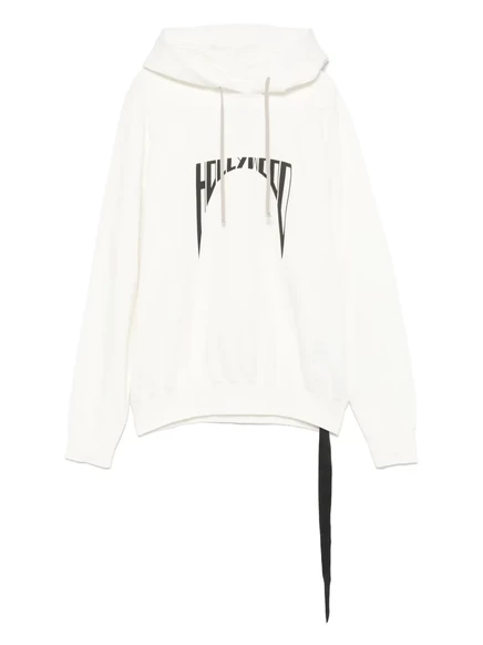 Мужская толстовка-худи Rick Owens DRKSHDW с принтом, светло-бежевая