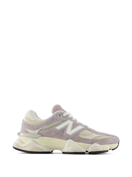 Кроссовки New Balance 9060 замшевые с панелями, сиреневые