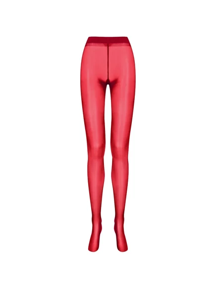 Женские колготки Maison Close Obsession полупрозрачные, красные