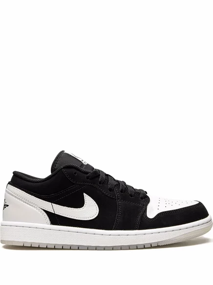 Унисекс кеды Jordan Air Jordan 1 Low «Diamond», черно-белые