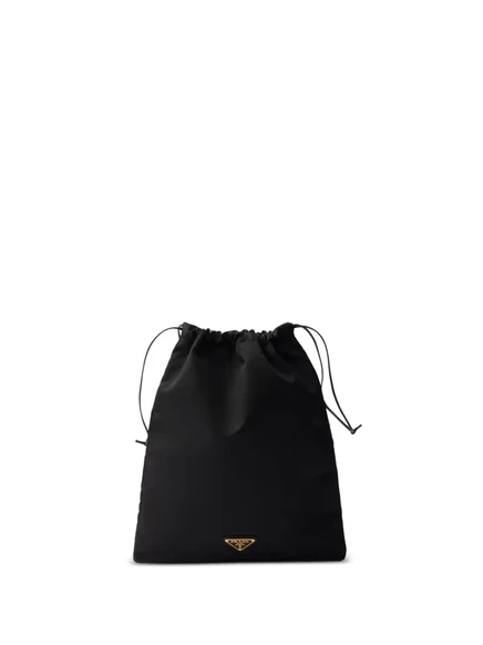 Женский клатч Prada на шнурке, черный