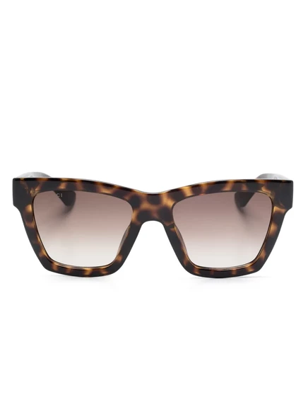 Женские солнцезащитные очки Gucci Eyewear, коричневые