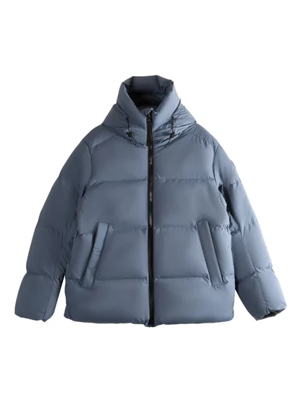 Пуховик с капюшоном Canada Goose Crofton blue