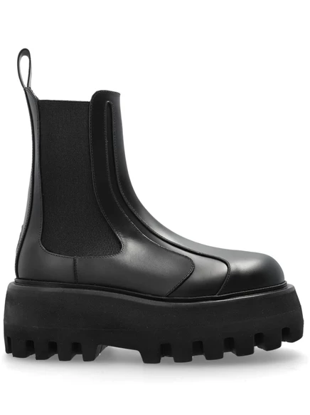 Мужские кожаные челси Alexander McQueen, черные