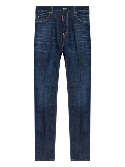 Мужские хлопковые джинсы DSquared2, индиго