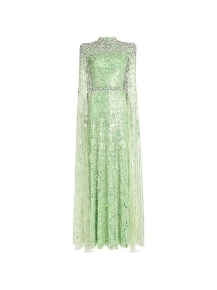 Женское платье Jenny Packham Opera, светло-зеленое