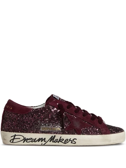 Женские кроссовки Golden Goose LTD, темно-красные