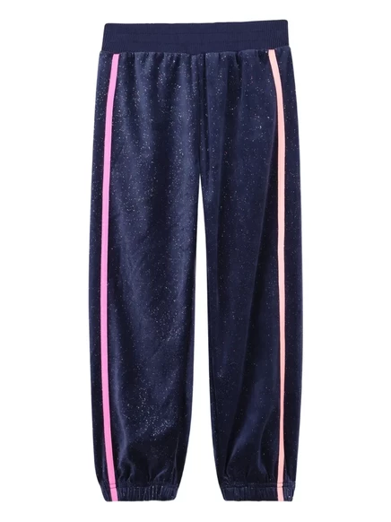 Спортивные брюки Billieblush с блестками blue