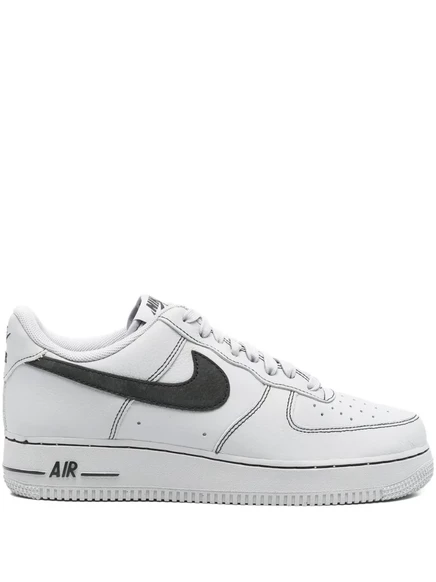 Мужские кроссовки Nike Sketched Swoosh кожаные, серые