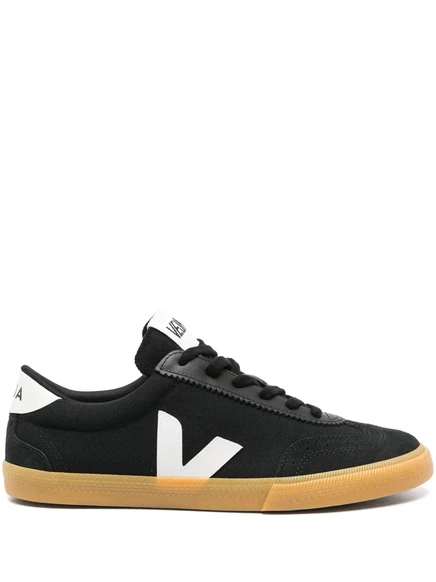 Парусиновые кроссовки VEJA Volley black