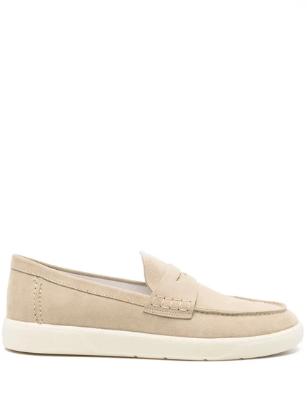 Замшевые мокасины Hogan neutrals