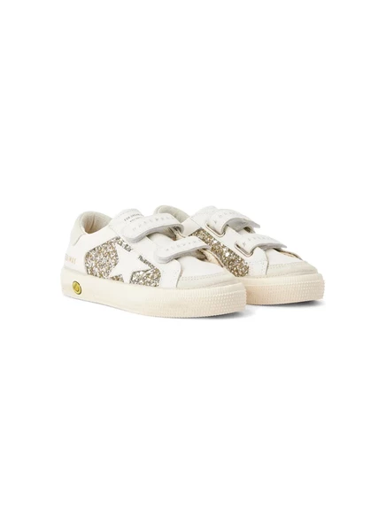Детские кроссовки Golden Goose Kids May, белые