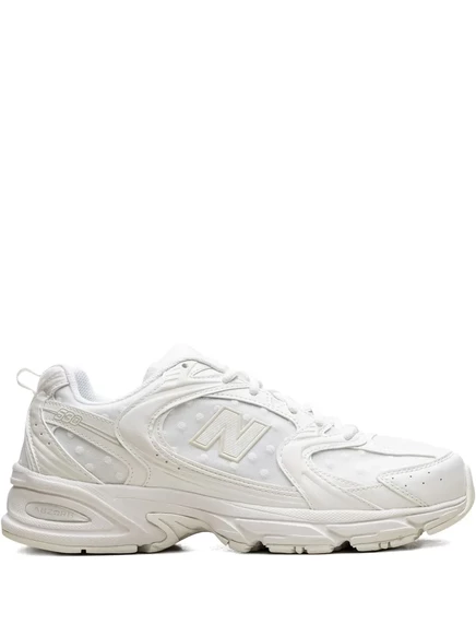 Мужские кроссовки New Balance 530 в горох, белые